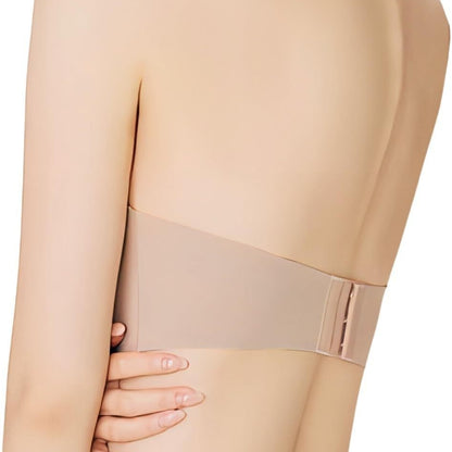 Cotton Strapless Bandeau Bra – Soft Support & Seamless Comfort