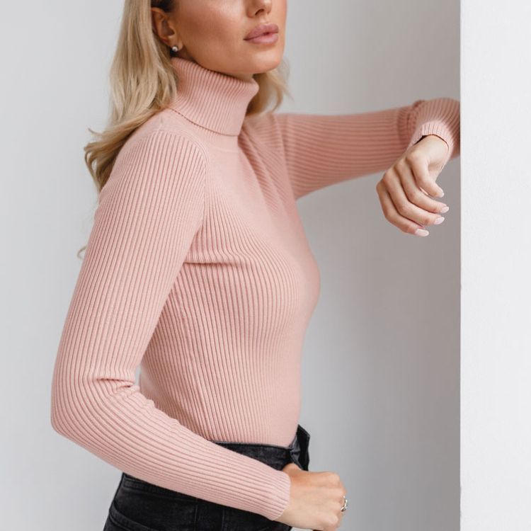 Women's Lightweight Turtleneck Sweaters