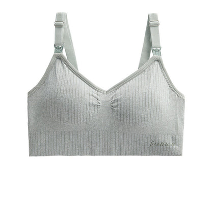 Nursing-Friendly Seamless Comfort Bra