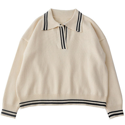 Effortless Elegance: Oversized Personalized Sweater for Women