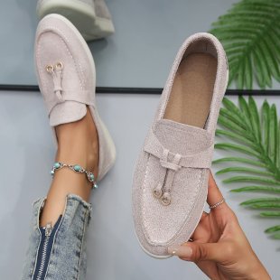 Candy Color Summer Loafers Slip On Moccasins For Women