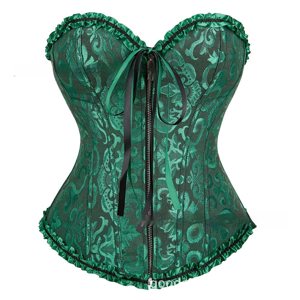 New Fashion Slim Fit Zipper T Shirt Women Female Bustier Corset Tops High Neck Cropped Tee Solid Shirt White