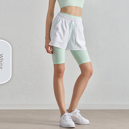 Sun Protection High Waist Running Shorts Women – Activewear & Sports Outfit