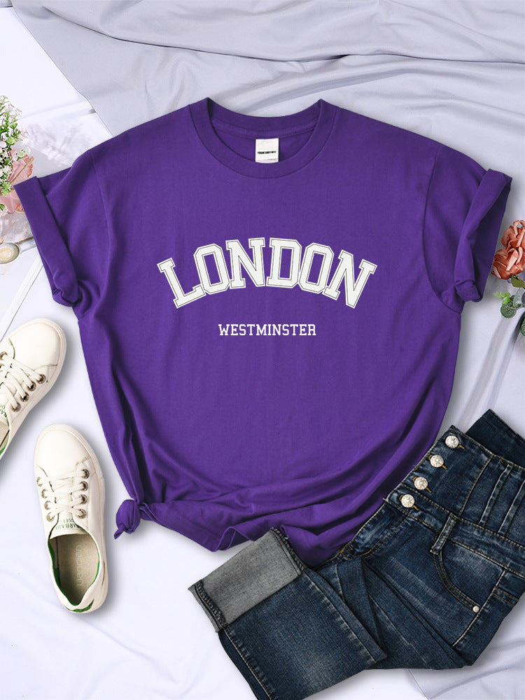 Womens Casual London Summer T Shirts
