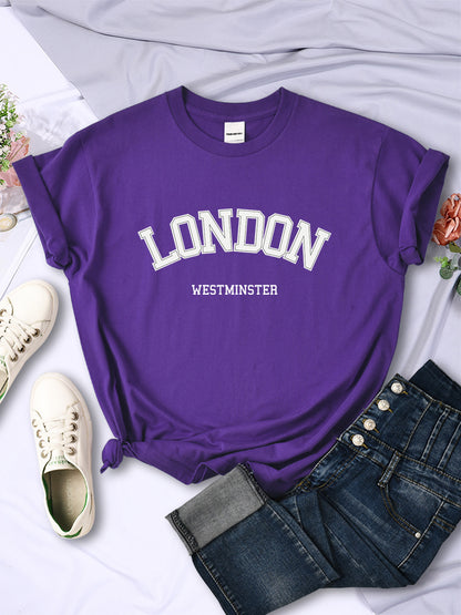 Womens Casual London Summer T Shirts