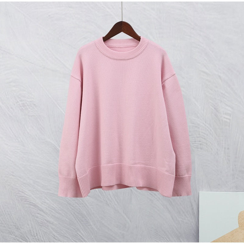Sweet & Cozy Crew Neck Pullover for Winter