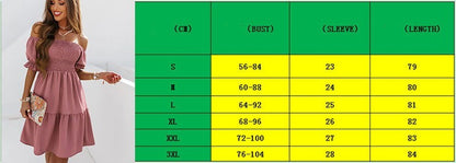 Women Ruffle Down Spaghetti Spring Dress