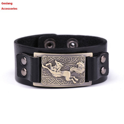 Teen Wolf Leather Bracelets – Adjustable Minimalist Bracelets for Men & Women