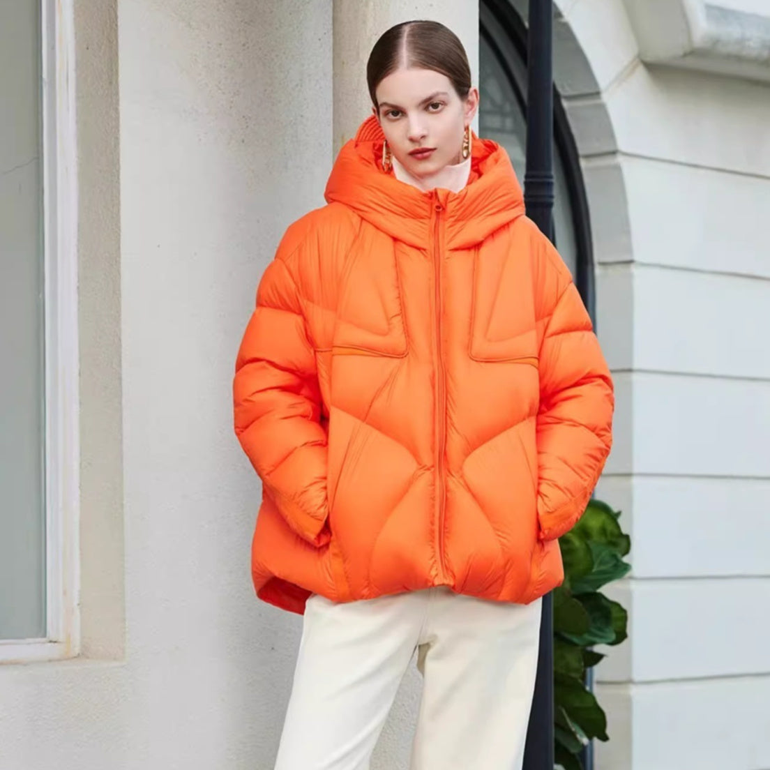 Cold Warrior Womens Hooded Winter Thick Long Down Parka Coat