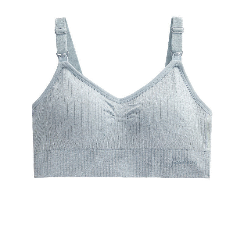 Nursing-Friendly Seamless Comfort Bra