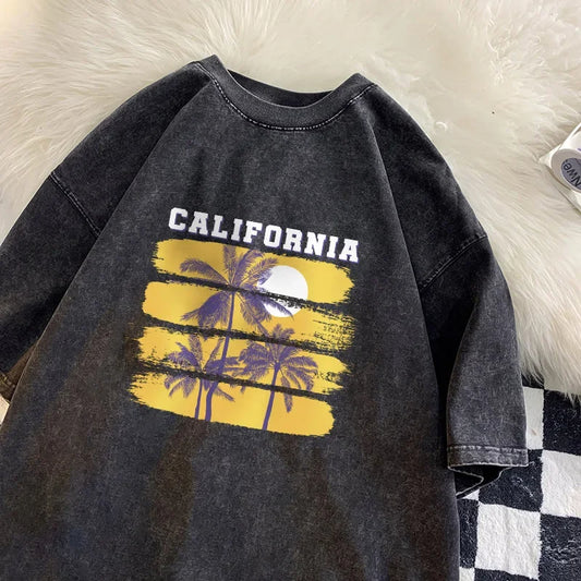 Quick-Dry Organic Cotton Tee – Women’s Summer T-Shirt, Casual Street Style Outfit