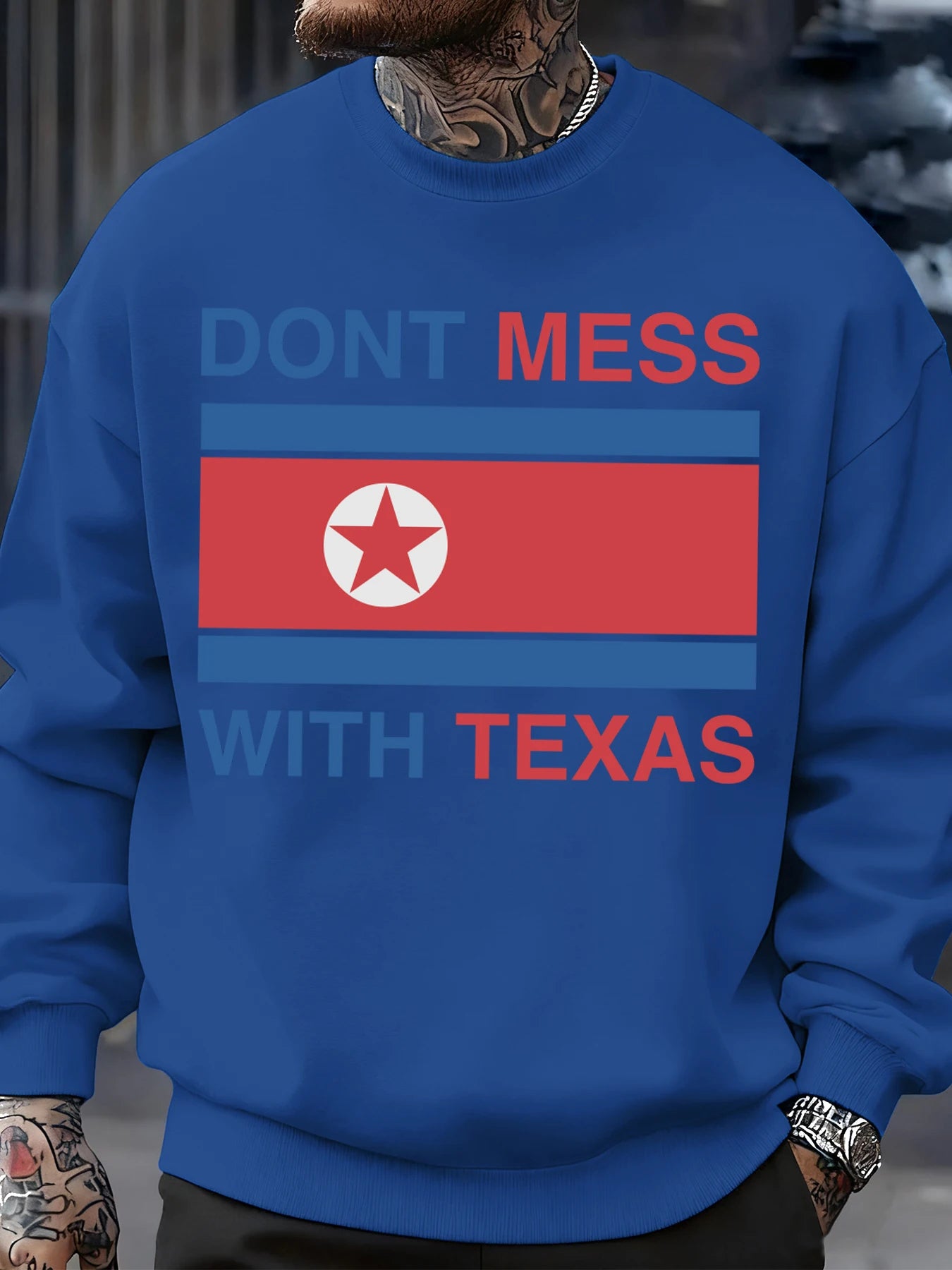 Womens The Wild West Texas State Sweatshirts