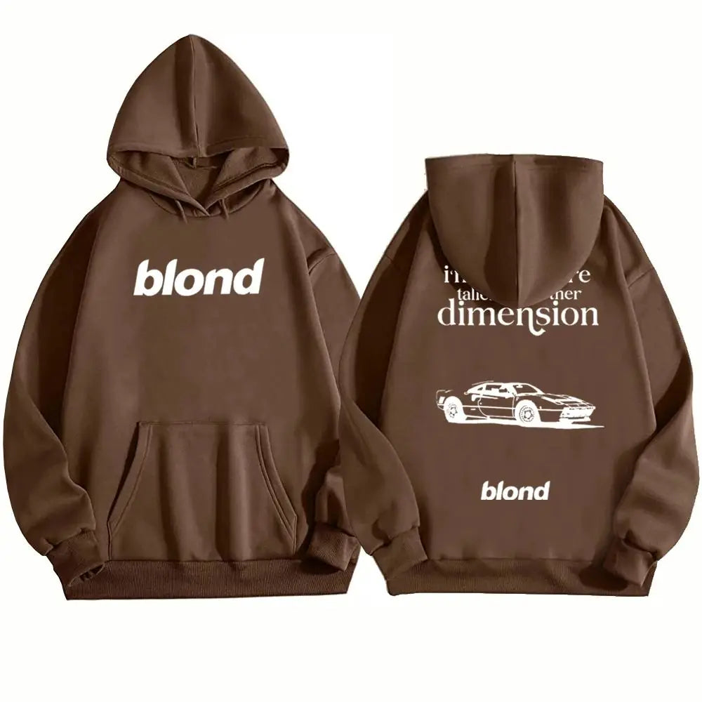 Blond Ferrari Dimension Graphic Hoodies