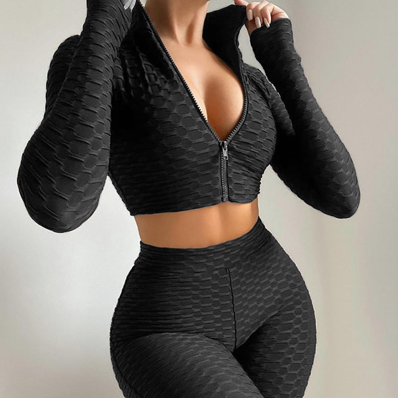 One Piece Open Back High Quality Yoga Tracksuits For Women