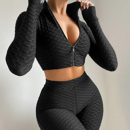 One Piece Open Back High Quality Yoga Tracksuits For Women