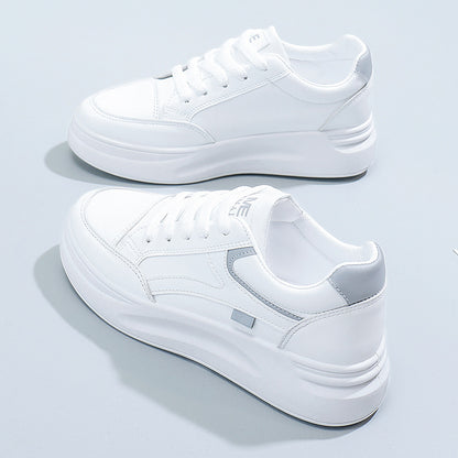 Women’s Casual Sports Sneakers | Solid Color Everyday Shoes