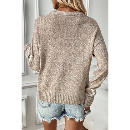Star Pattern Pullover Sweater – Winter Cozy Meets Kawaii Chic