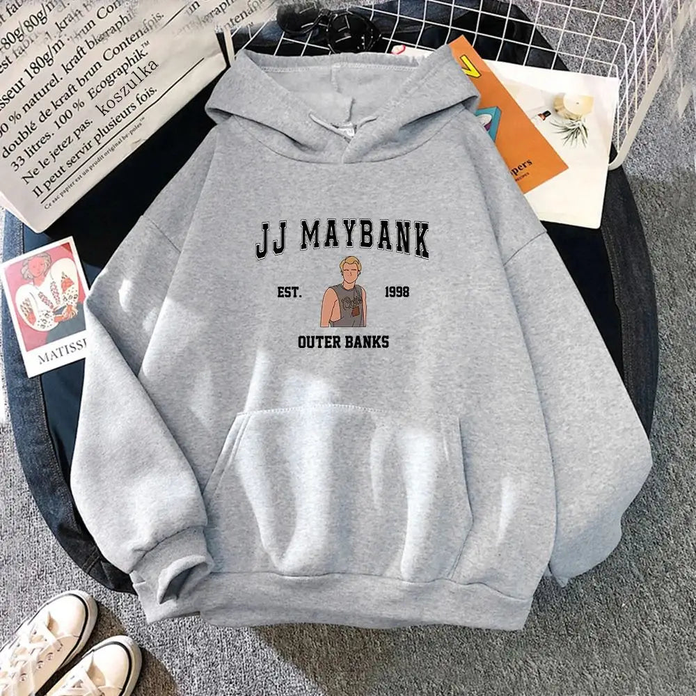 JJ MAYBANK Printed Cool Winter Outer Banks Hoodies