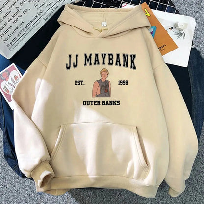 JJ MAYBANK Printed Cool Winter Outer Banks Hoodies