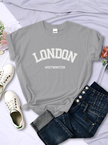 Womens Casual London Summer T Shirts