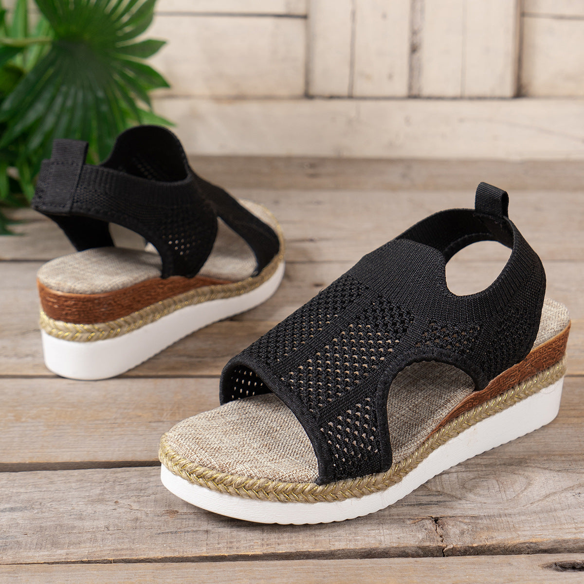 Summer Breathable Mesh Lightweight Women Sandals