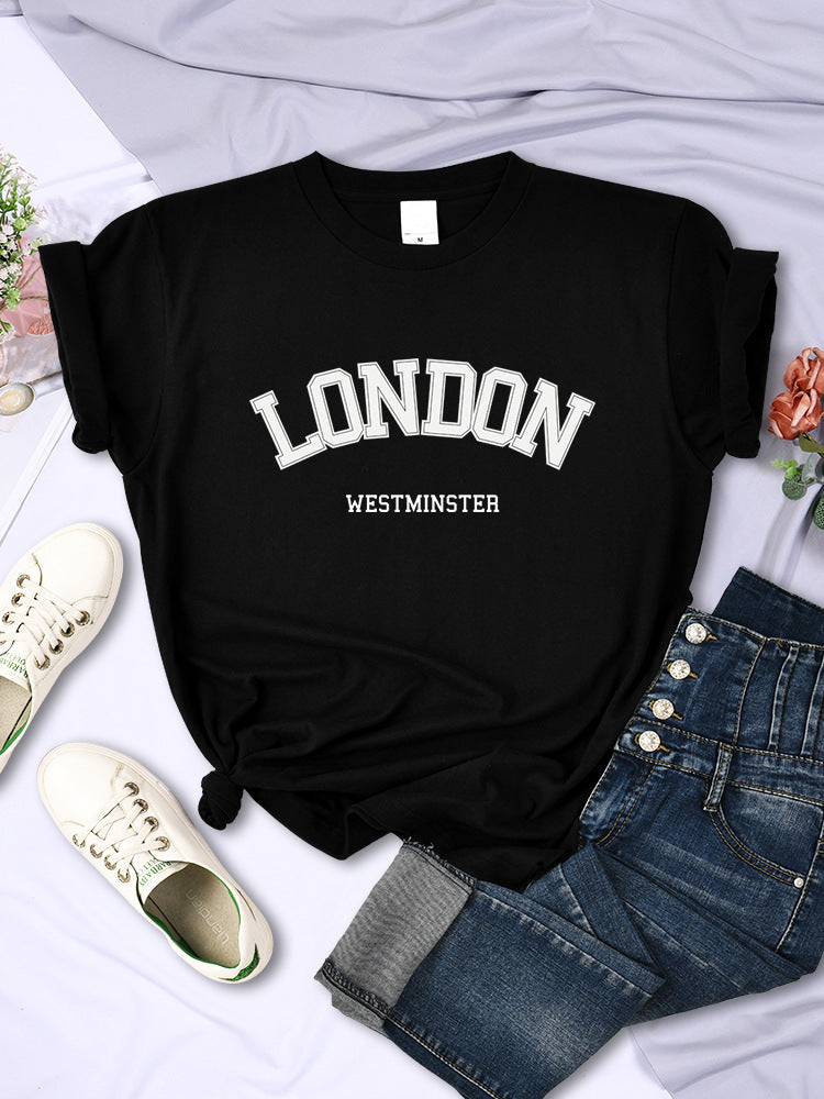 Womens Casual London Summer T Shirts