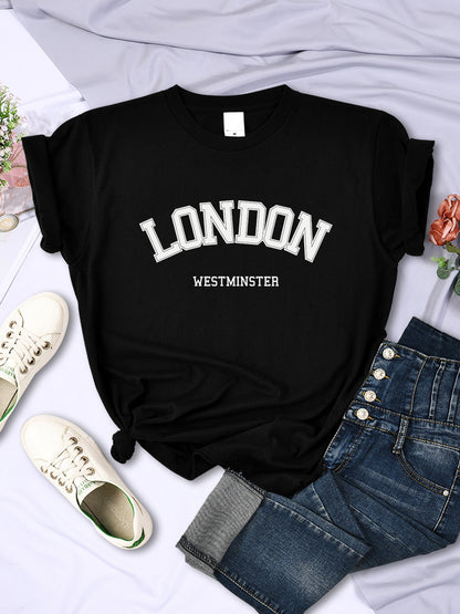 Womens Casual London Summer T Shirts