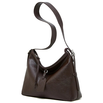 Designer Cowhide Genuine Leather Large Capacity Shoulder Bags