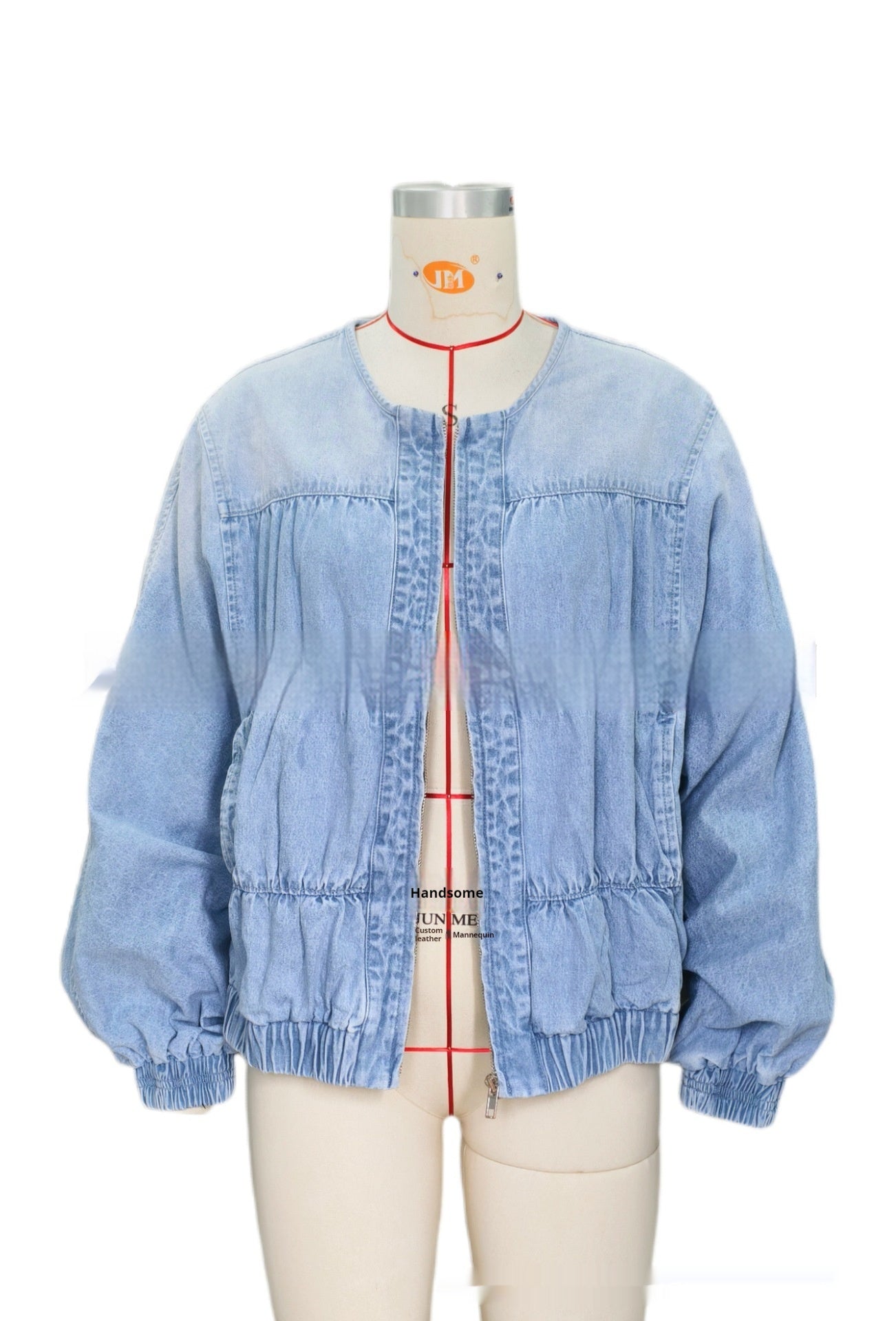 Casual Frayed Style Denim Jackets