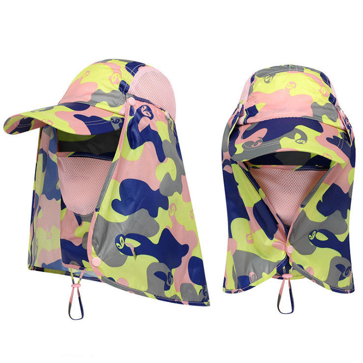 Face Cover Defender Outdoor Hiking Style Hats