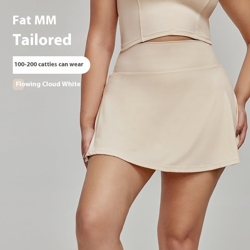 Skirts High Waisted Yoga Skirt Stretch Fit Active Trend