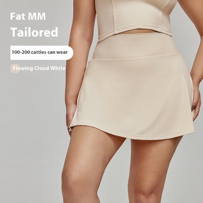 Skirts High Waisted Yoga Skirt Stretch Fit Active Trend