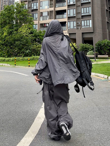 Vintage 90s Style Low Waist Cargo Pant For Women