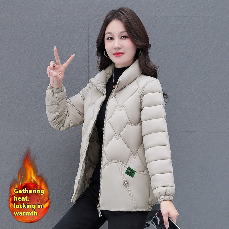 Womens Casual Warm Fur Outwear Parka
