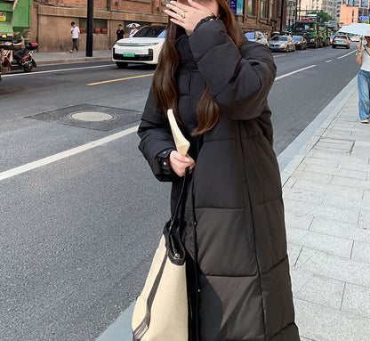 New Female Winter Style Stand Collar Cotton Filling Coats