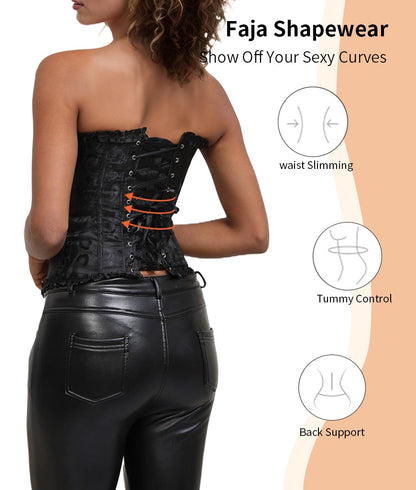 Bustier Corset Top for Women – Renaissance-Inspired Elegant Outfit