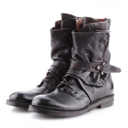 Men’s PU Leather Martin Boots | Street Style & Casual Boots Outfit