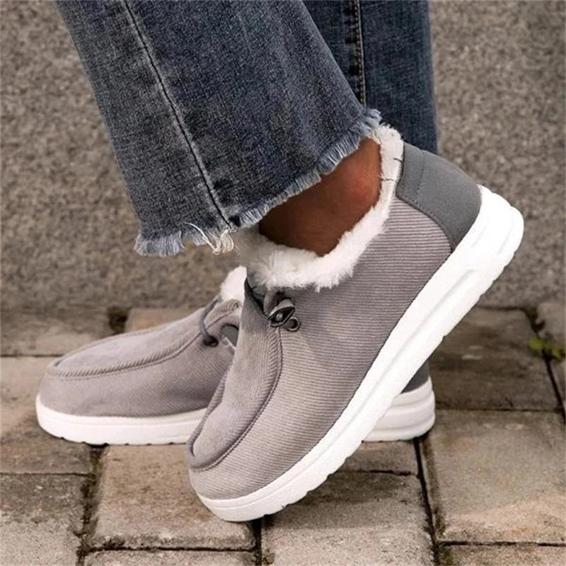 Womens Soft Puffy Waterproof Snow Ankle Boots Shoes