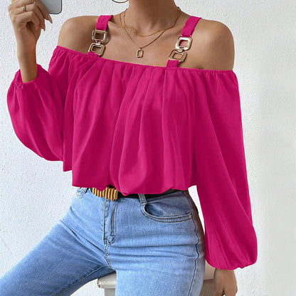 Lantern Sleeve Loose Crop Top – Stylish Summer & Streetwear for Women