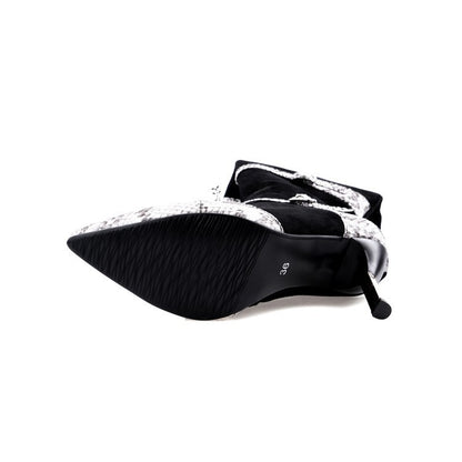 Sexy Knee High Boots for Women | PU Leather & Velvet Lined High Heel Boots