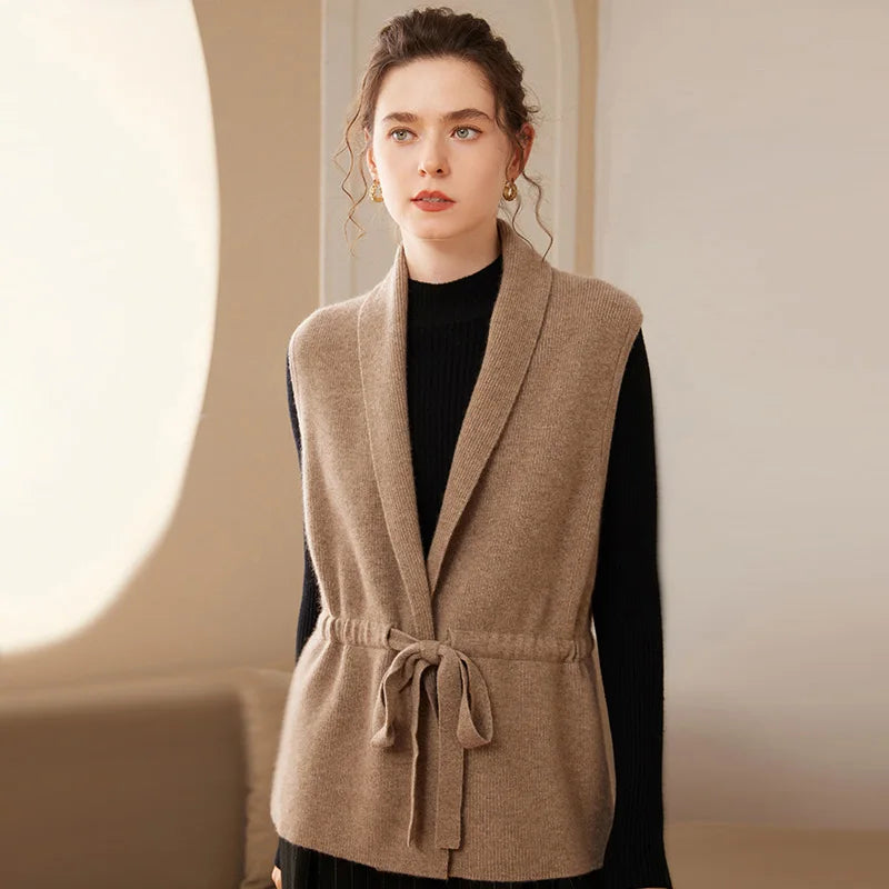 Autumn Winter Cashmere Women Soft Cardigan