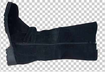 Elegant Long Suede Fashion Boots for Women | High Shaft Statement Winter Boots