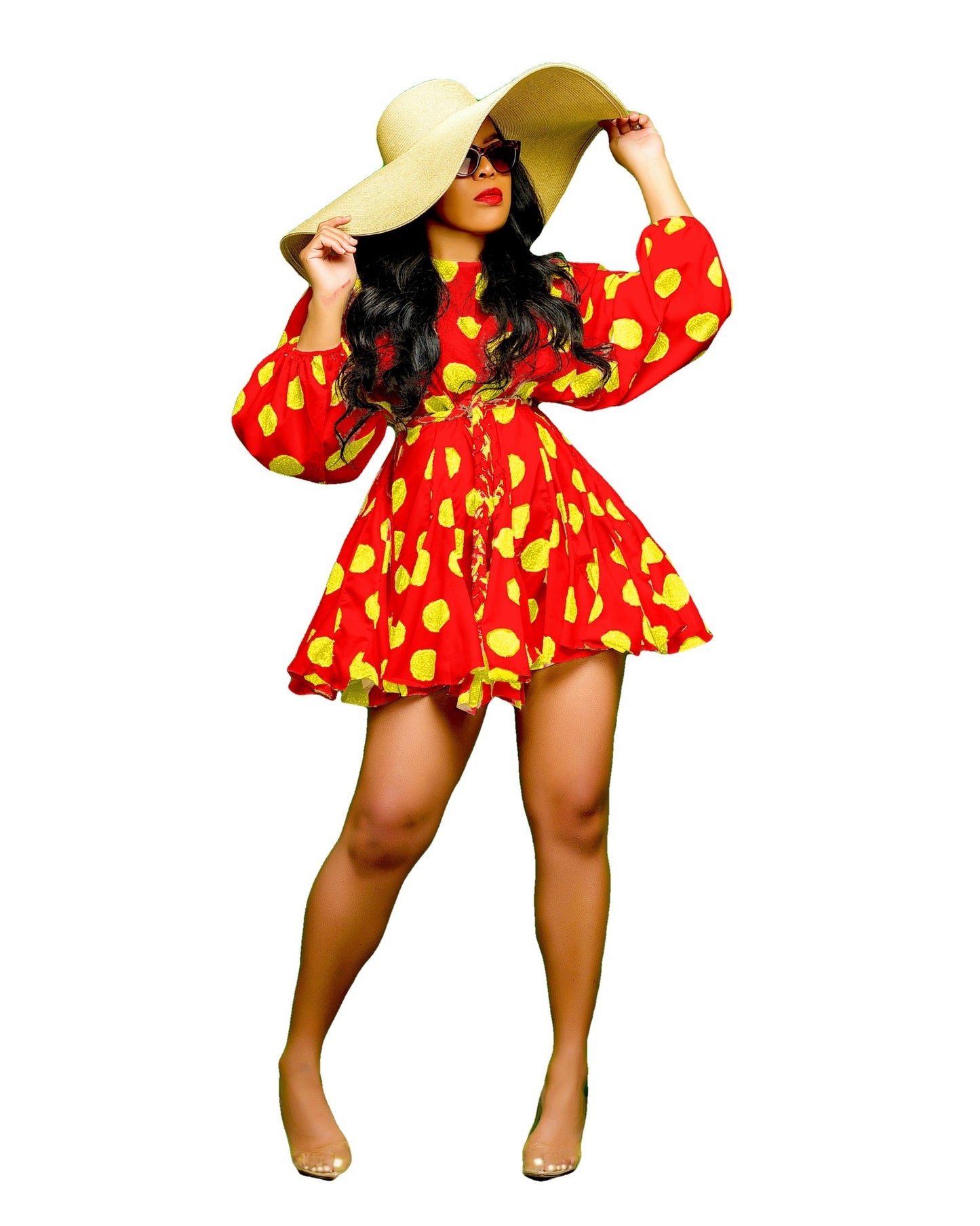 Floral Chiffon Bodycon Dress | Short Swing Dress & Elegant Party Outfit for Women