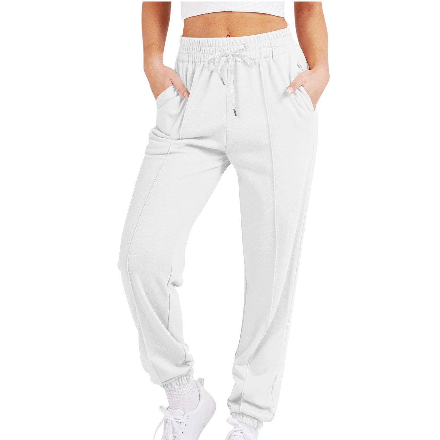 S 4XL Plus Size Women Casual Jogger Pants