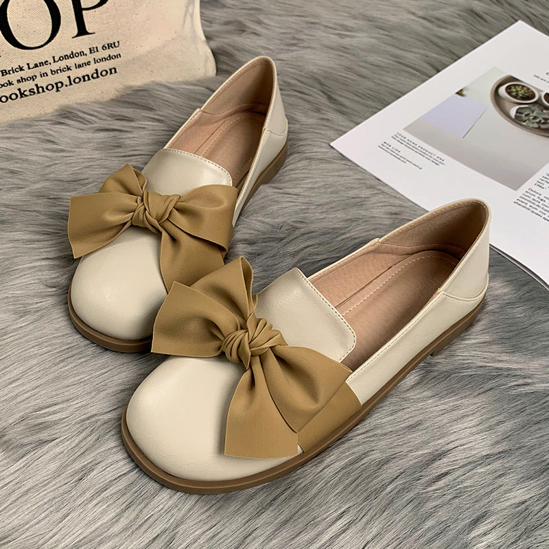 Elegant British Style Women Flat Shoes