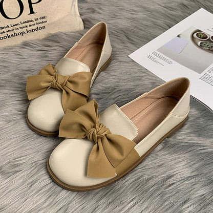 Elegant British Style Women Flat Shoes