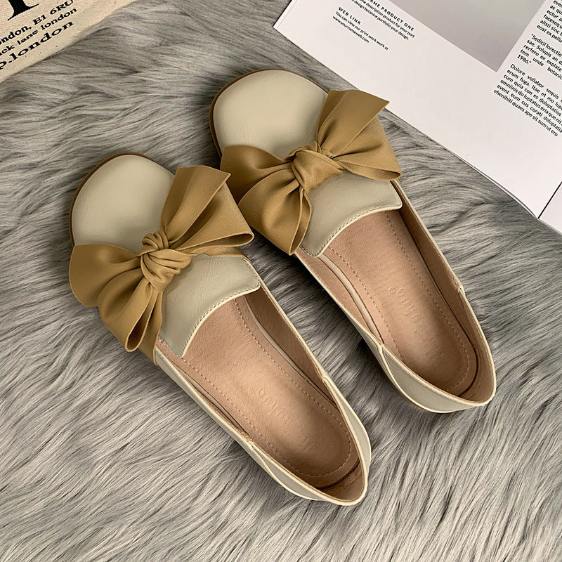 Elegant British Style Women Flat Shoes