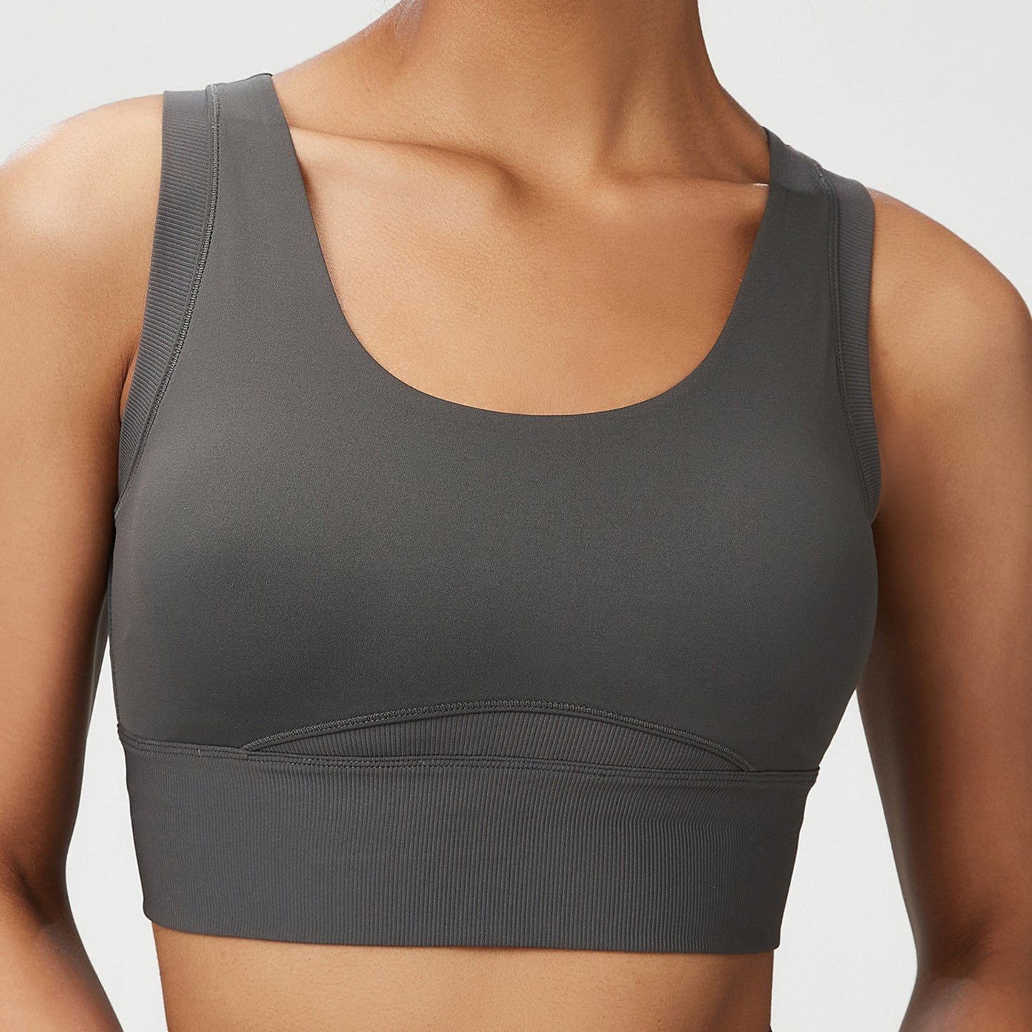 Shockproof Vest Sports Bra – Full Coverage & Wire-Free Support