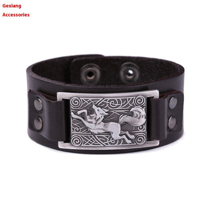 Teen Wolf Leather Bracelets – Adjustable Minimalist Bracelets for Men & Women