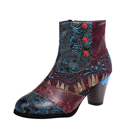 Bohemian Retro Style Women Tassels Ankle Boots